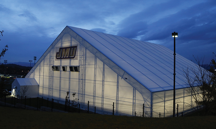 Latest Projects - JMU Football Practice Facility